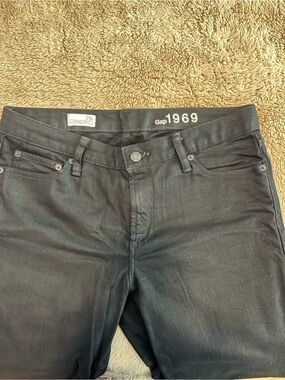 GAP 1969 Women’s Perfect Boot Black Jeans